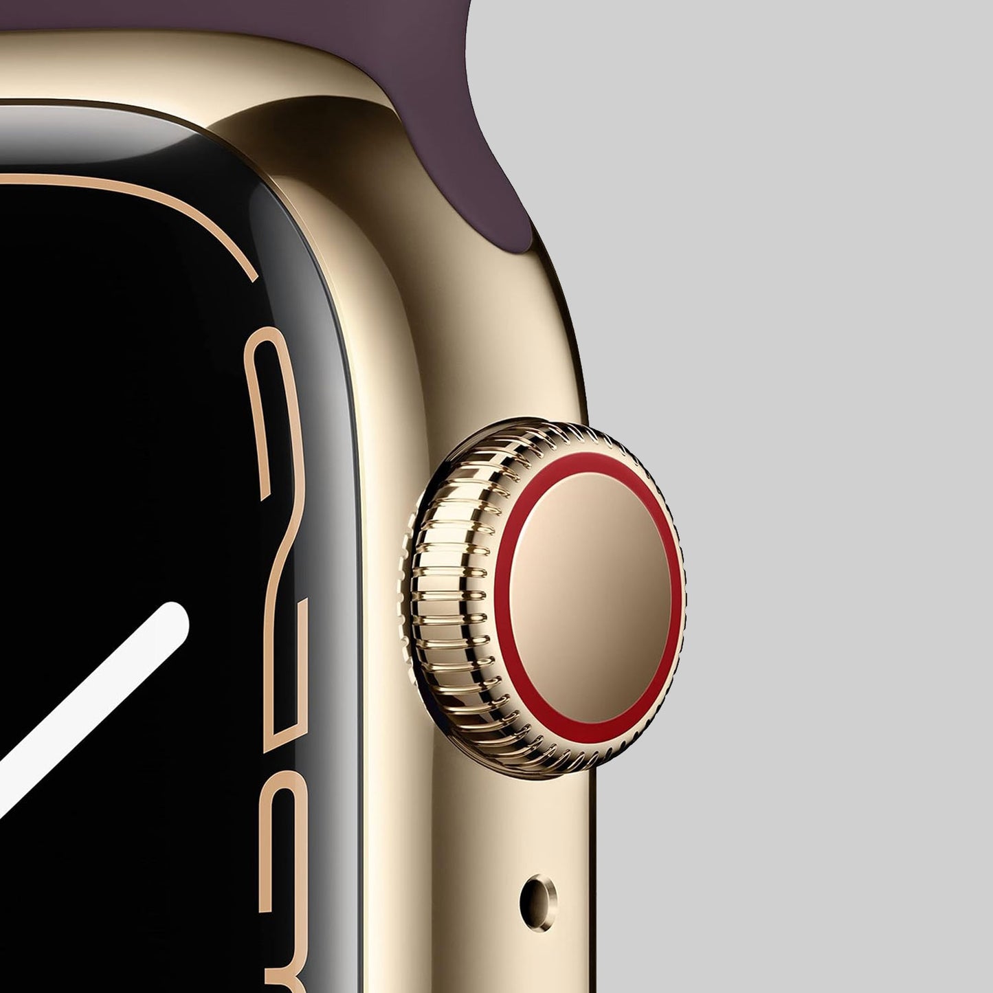 Apple Watch S7 GPS+CELL 45mm Gold SS/Cherry Band