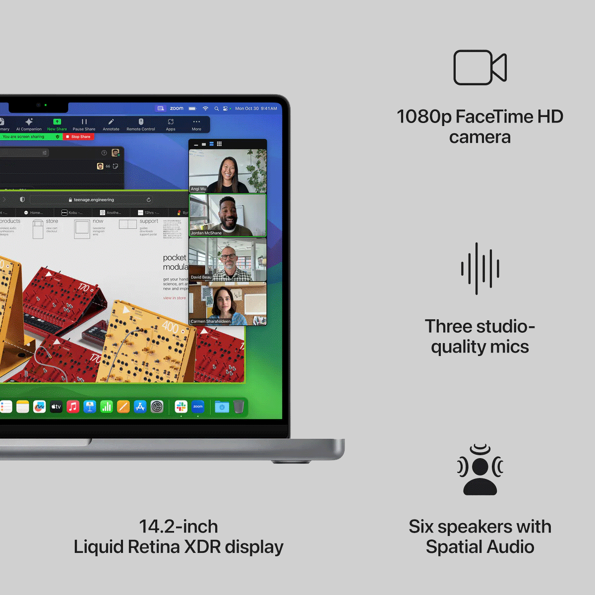 MacBook Pro 14" M3 Pro Chip 11-core 512GB (Black)