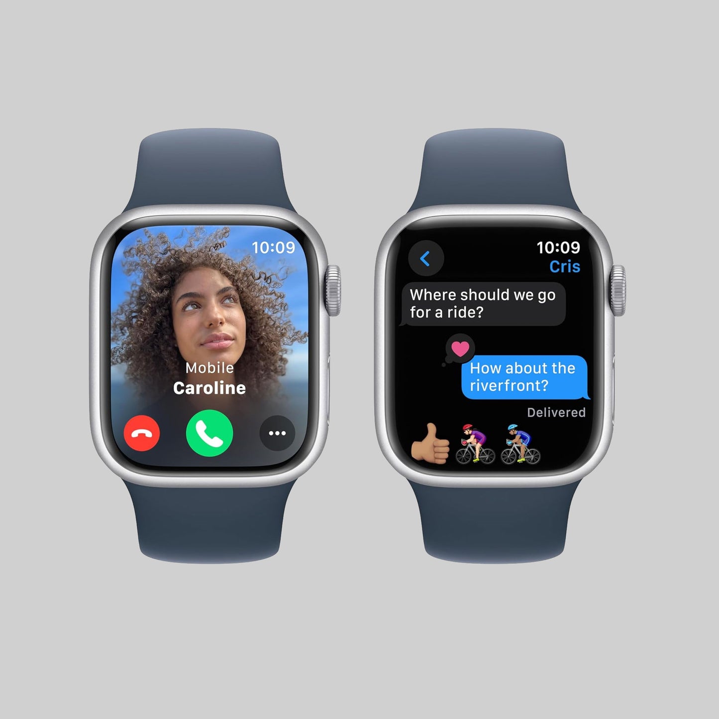 Apple Watch S9 45mm Midnight Alum w/ Midnight Band