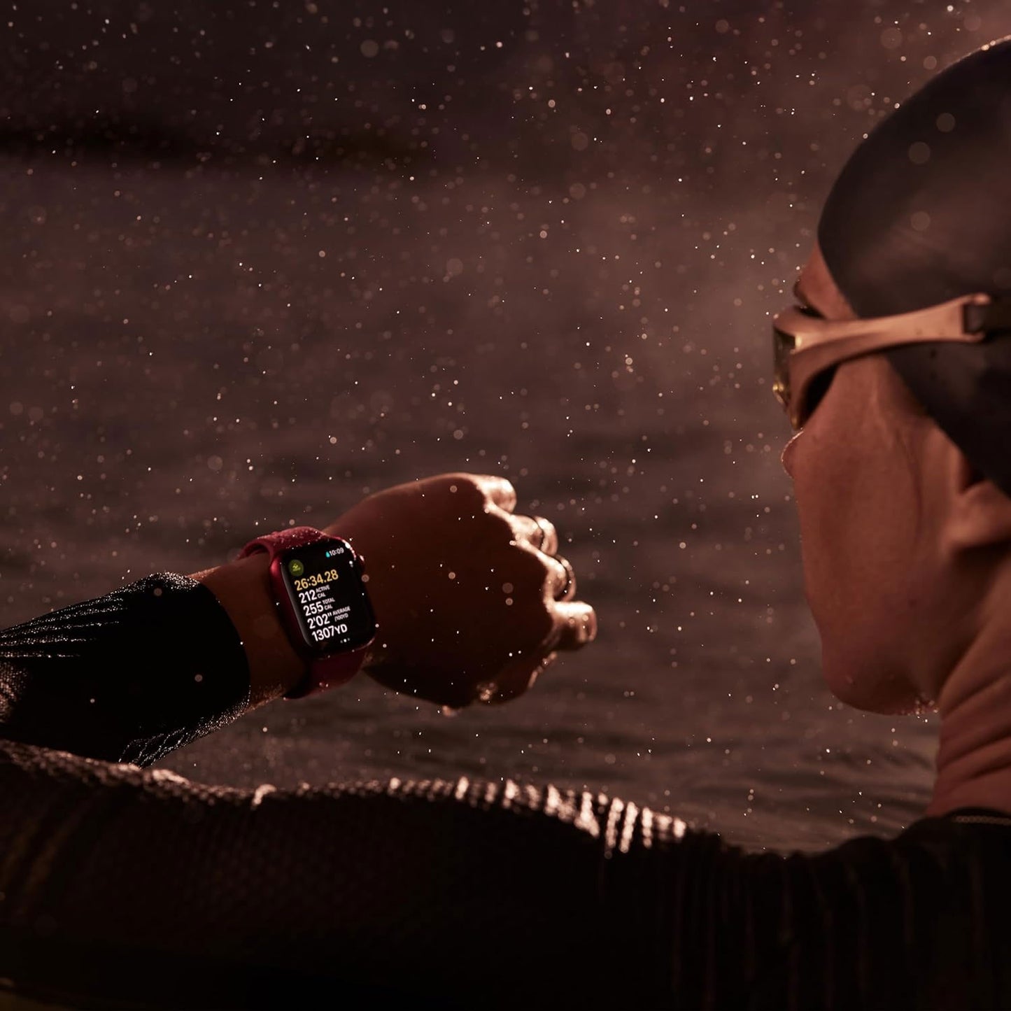 Apple Watch S9 45mm Midnight Alum w/ Midnight Band