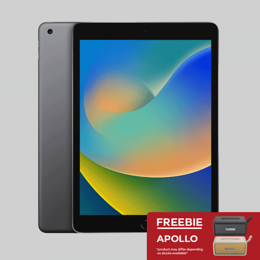 iPad 9th Gen 64GB Gray with Free Apollo Speaker