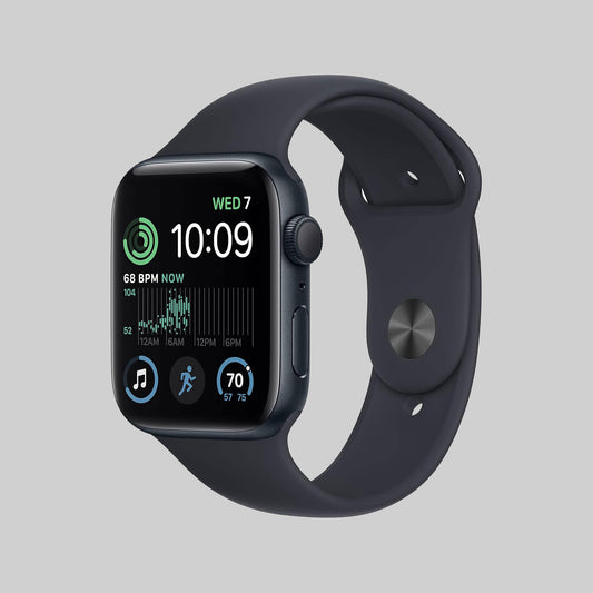 Apple Watch SE (Gen 2) 44mm Midnight Al Mid SB