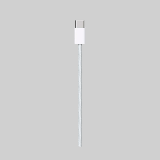 USB C Woven Charge Cable 1m