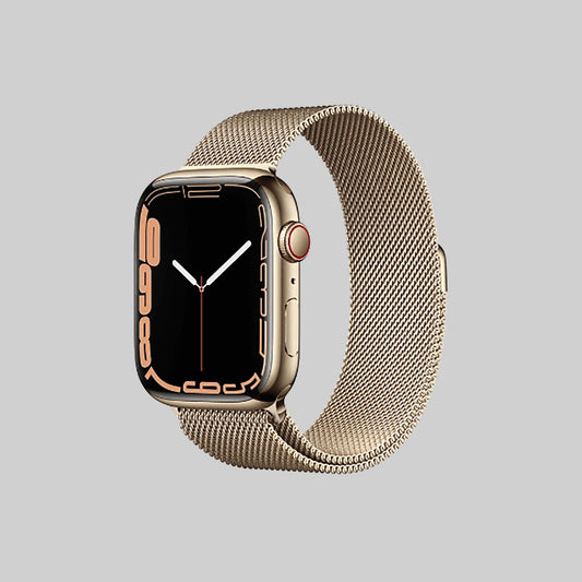 Apple Watch S7 GPS+CELL 45mm Gold SS/Gold Mila