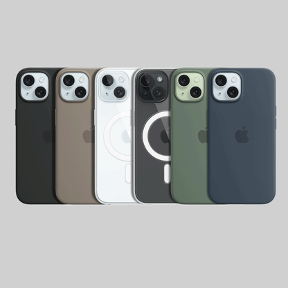 iPhone 15 Silicone Case with MagSafe