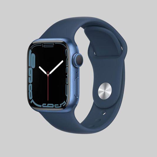 Apple Watch Series 7 41mm Blue Case/Blue Band