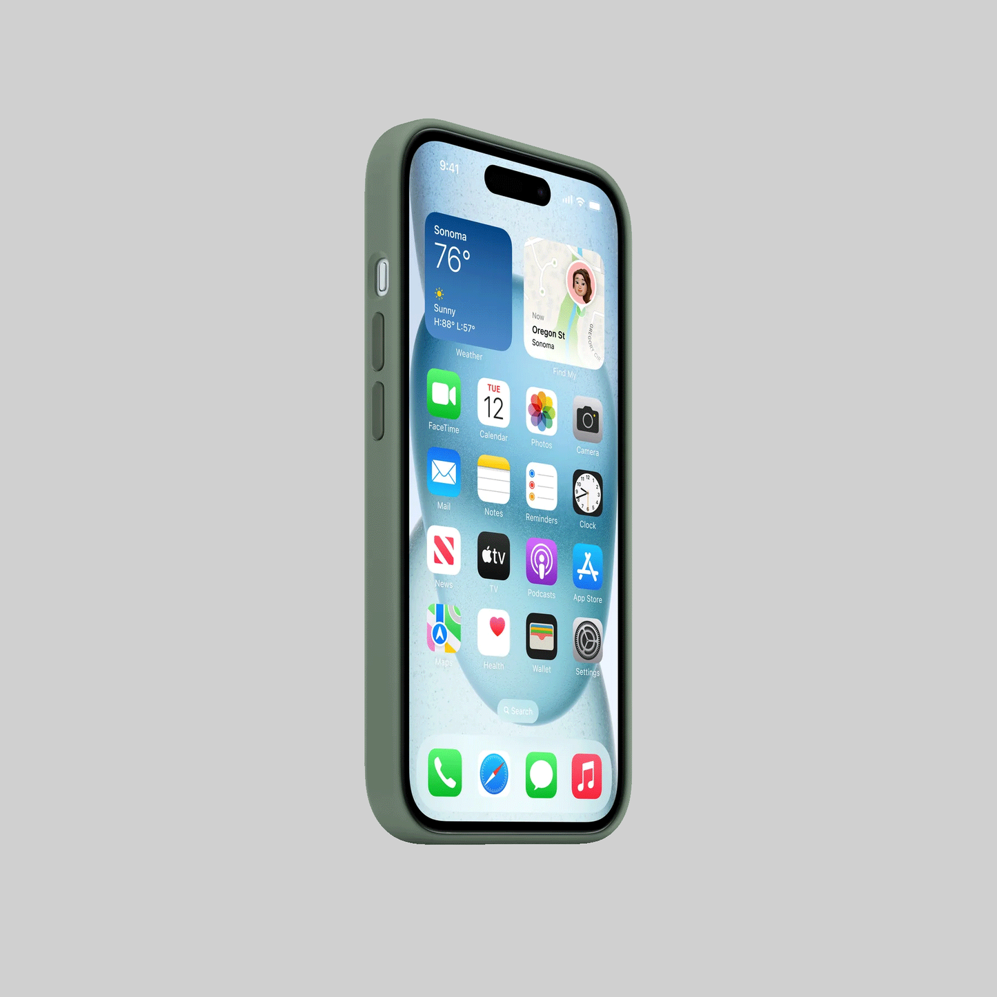 iPhone 15 Silicone Case with MagSafe