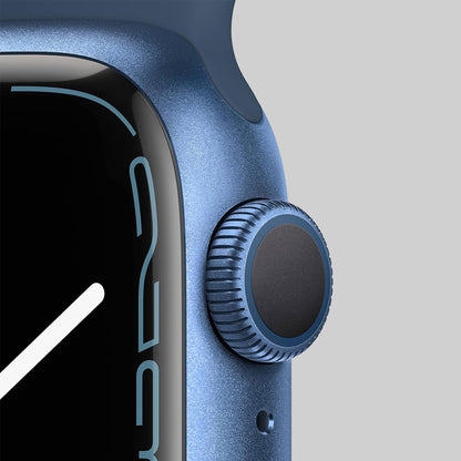 Apple Watch Series 7 45mm Blue Case/Abyss Band