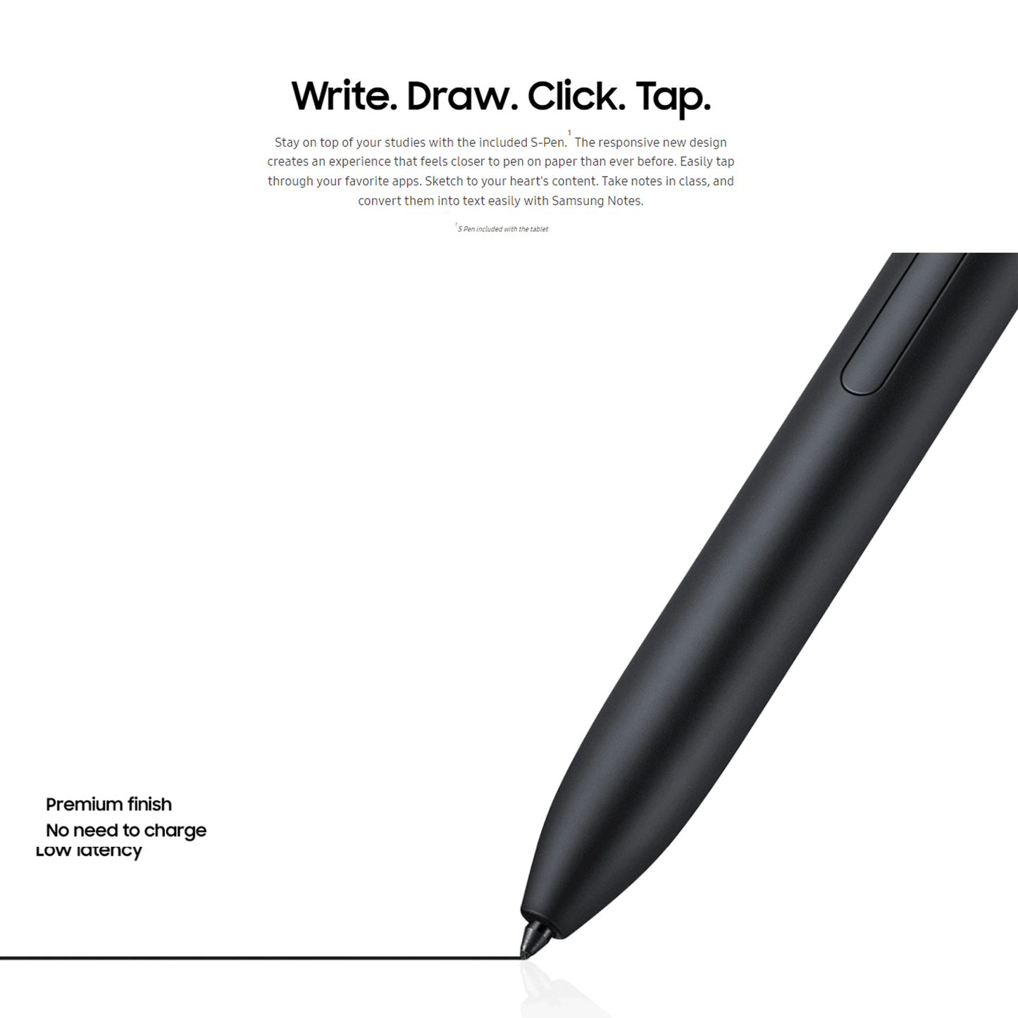 Samsung Galaxy Tab S7 FE 12.4" with S-Pen Mystic 64GB Black