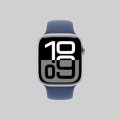 Apple Watch Series 10 Silver Al Denim SB