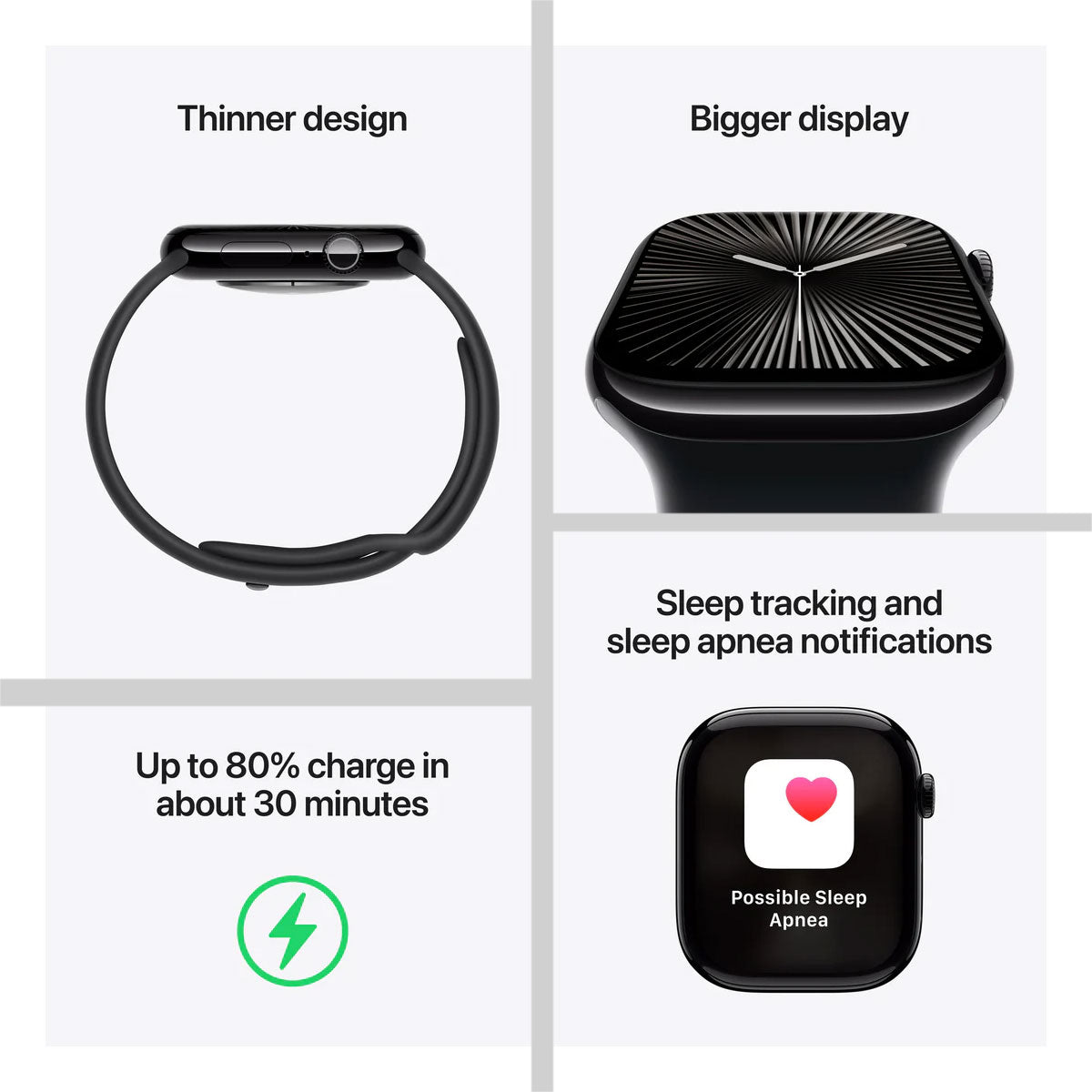 Apple Watch Series 10 Silver Al Denim SB