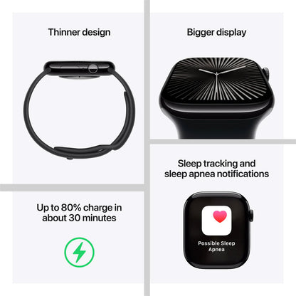 Apple Watch Series 10 Silver Al Denim SB