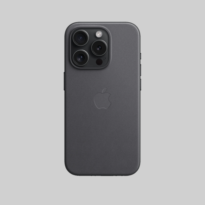iPhone 15 Pro FineWoven Case with MagSafe (Black)