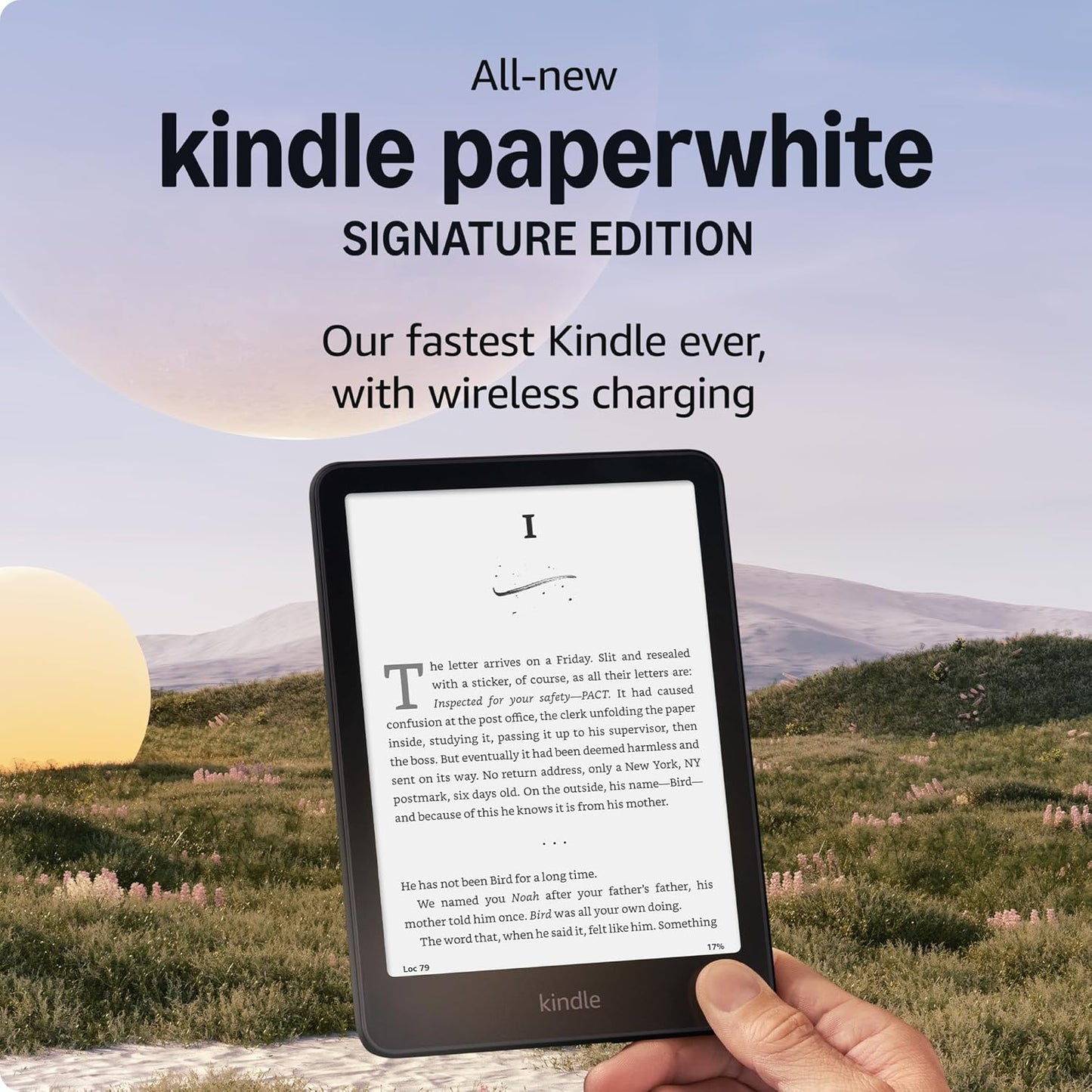 Amazon Kindle Paperwhite Signature Edition 32GB 12th Gen – Our fastest Kindle with wireless charging, and weeks of battery life 2024