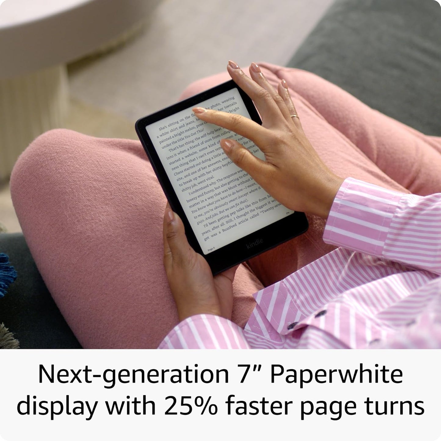 Amazon Kindle Paperwhite Signature Edition 32GB 12th Gen – Our fastest Kindle with wireless charging, and weeks of battery life 2024