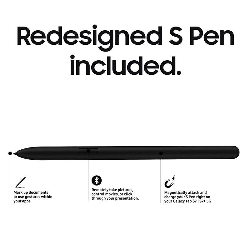 Samsung Galaxy Tab S7 Plus 12.4" 128GB Mystic Black