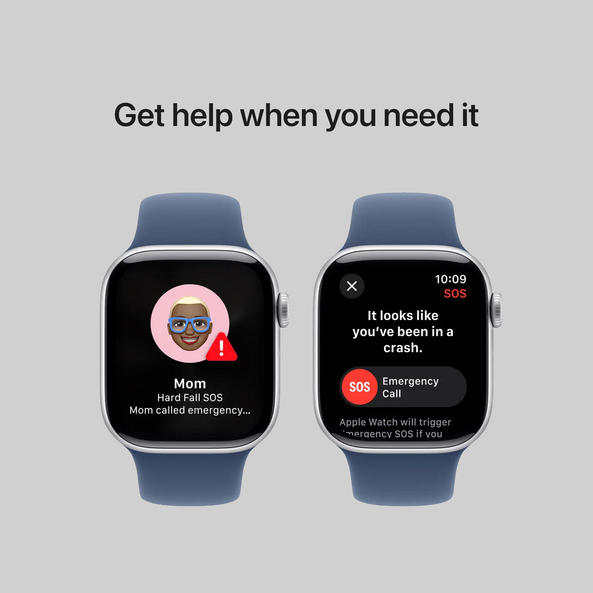 Apple Watch Series 10 Silver Al Denim SB