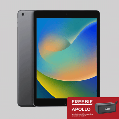 iPad 9th Gen 64GB Gray with Free Apollo Speaker